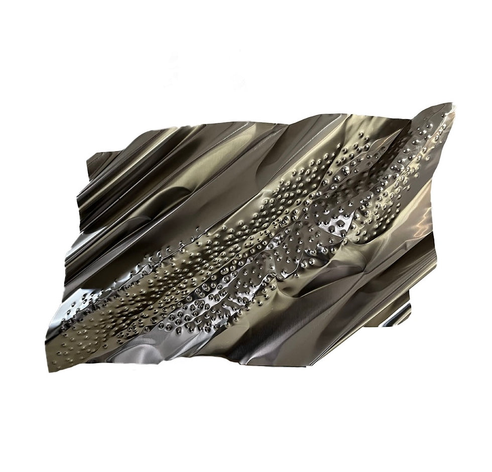 Sonido Intermitente, serie LA NADA (80x110x14cm)