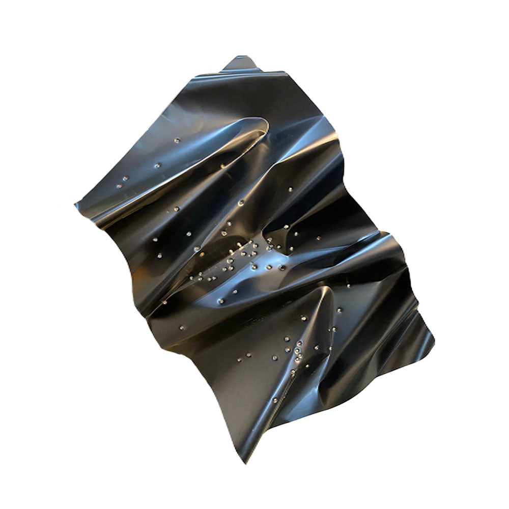 Matte Black Balanced Sculpture 83x110x16cm (CB220902)